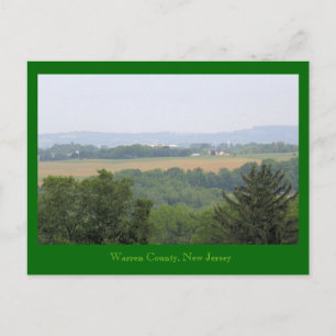 Cartão Postal Condado de Warren, Nova Jersey