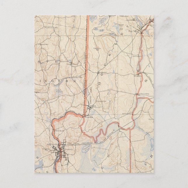 Cartão Postal Condado de Washington (Frente)