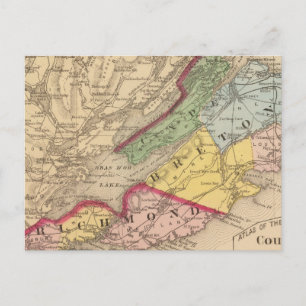 Cartão Postal Condados de Cape Breton, Richmond, NS