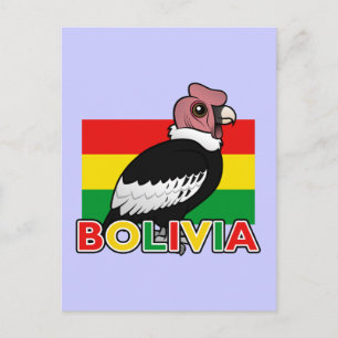 Cartão Postal Condor Andino Boliviano