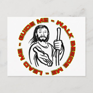 Cartão Postal Conduza-me, Guie-me, Ande ao meu lado