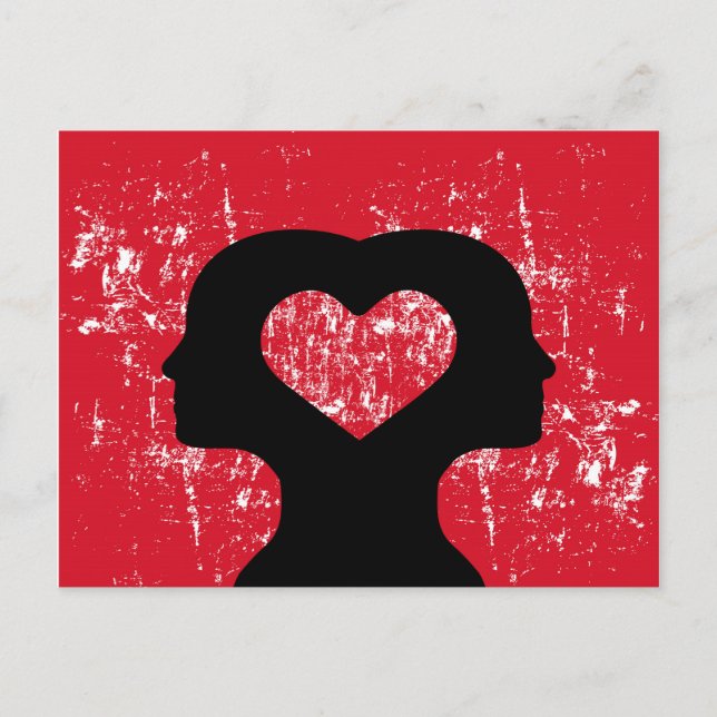 Cartão Postal Conectado com amor (Frente)