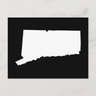 Cartão Postal Conexão em branco e preto