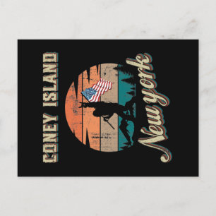 Cartão Postal Coney Island New York