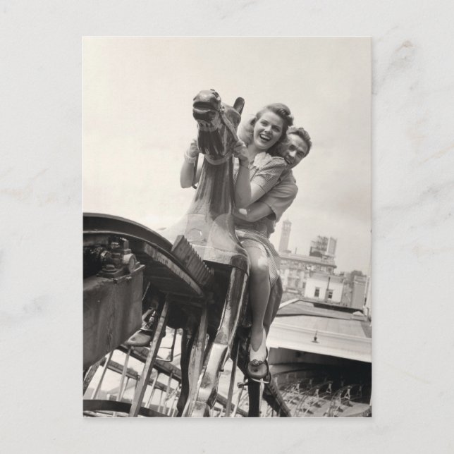 Cartão Postal Coney Island Steeplechase Ride-1824064 (Frente)