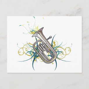 Cartão Postal Confetti Baritone