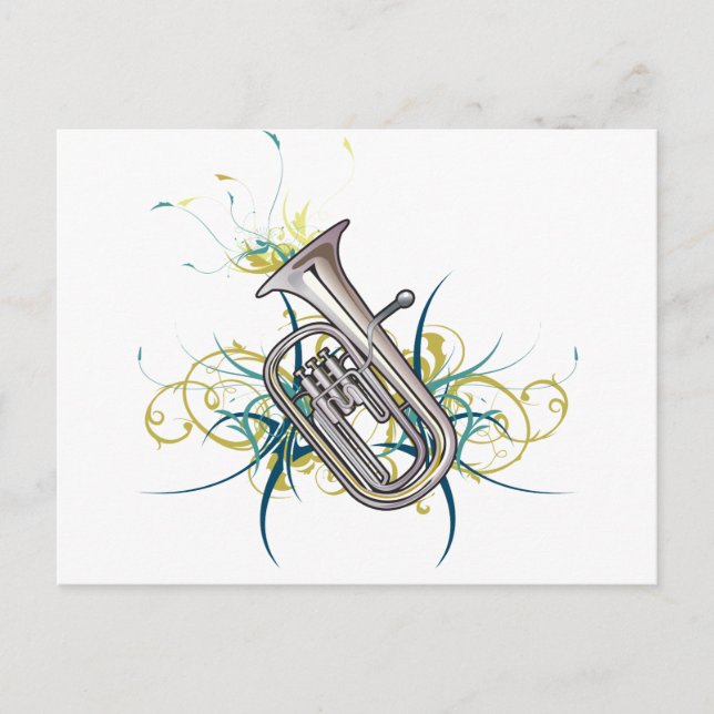 Cartão Postal Confetti Baritone (Frente)