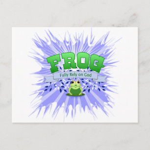 Cartão Postal Confie em Deus