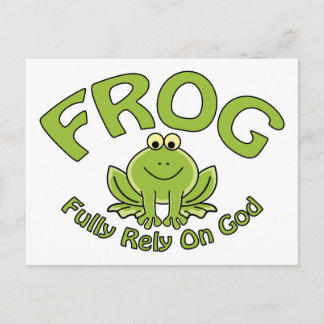 Cartão Postal Confie plenamente em Deus