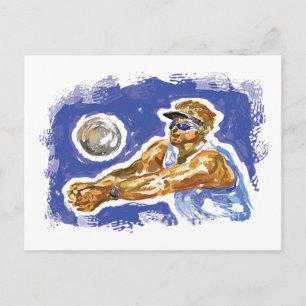 Cartão Postal Configurar Voleibol