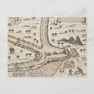 Cartão Postal Confluência do Níger