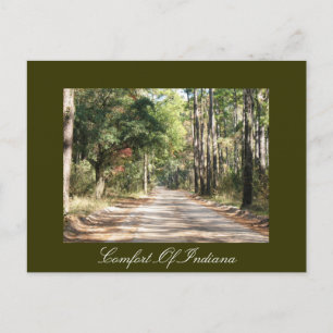 Cartão Postal Conforto do Cartão-postal de Indiana
