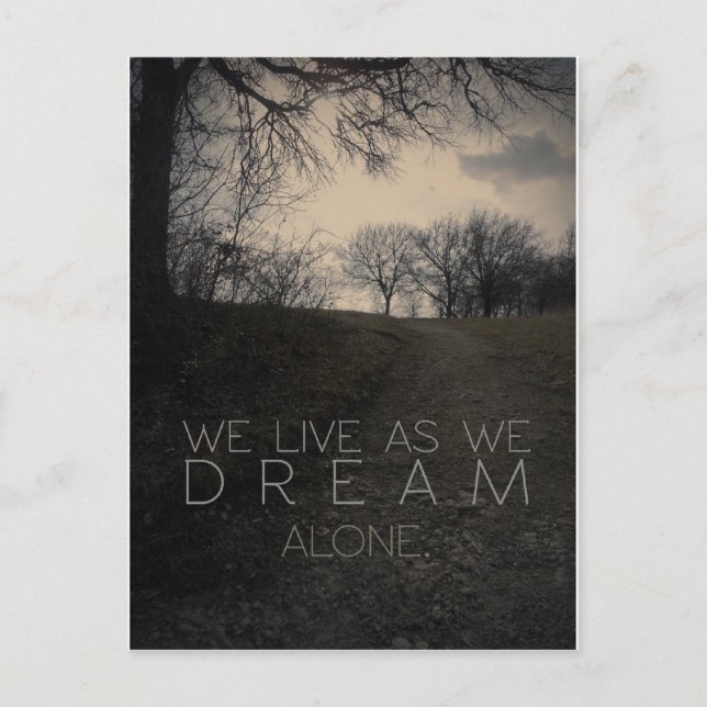 Cartão Postal conforto na natureza (Frente)