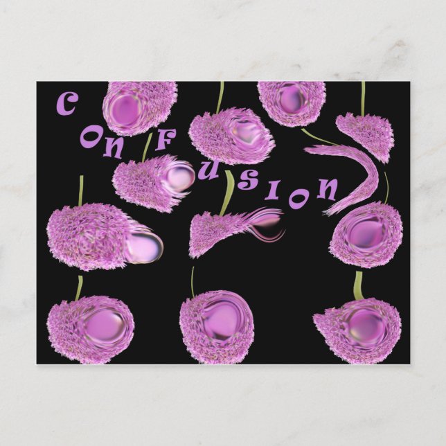 Cartão Postal Confusão (Frente)