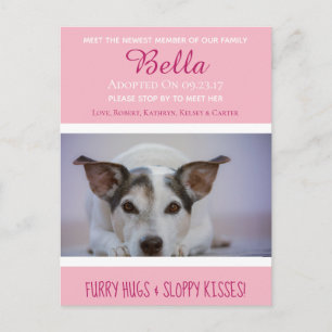 Cartão Postal Conheça O Anúncio Do Novo Pet Do Membro