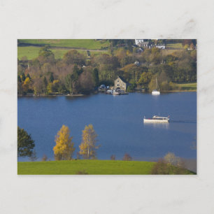 Cartão Postal Coniston Water, Lake District, Cumbria, Inglaterra