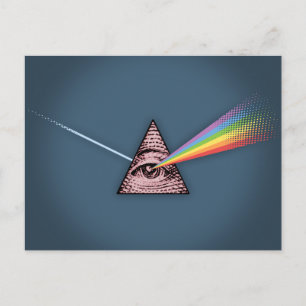 Cartão Postal Conjuntivite Illuminatis