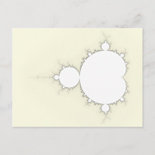 Cartão Postal Conjunto de Mandelbrot 09 - Fractal (Frente)