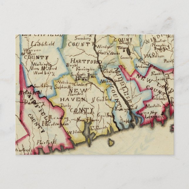 Cartão Postal Connecticut 11 (Frente)