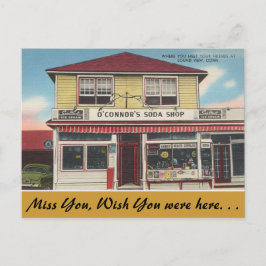 Cartão Postal Connecticut, O'Connor's Soda Compro, Vista de som