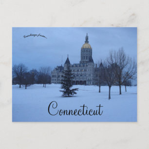 Cartão Postal Connecticut State Capitol Hartford Connecticut