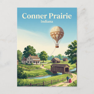 Cartão Postal Conner Prairie Indiana