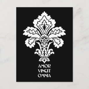 Cartão Postal Conquistas do Amor (preto-branco)