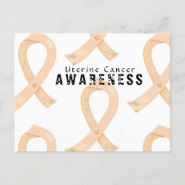 Cartão Postal Consciência do Cancer Uterino