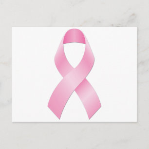 Cartão Postal Conscientização do Cancro da Mama