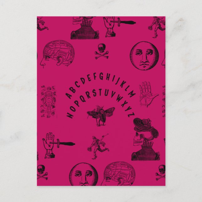 Cartão Postal Conselho de conversa (Frente)