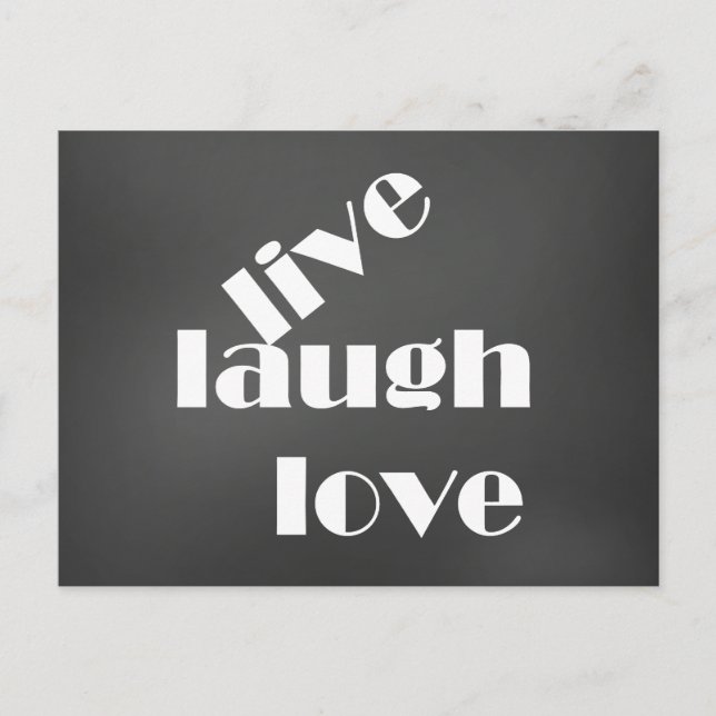 Cartão Postal Conselho de giz (Frente)