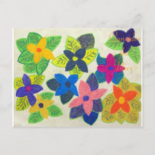 Cartão Postal Considere a Escritura de Lírios John 13:34-35