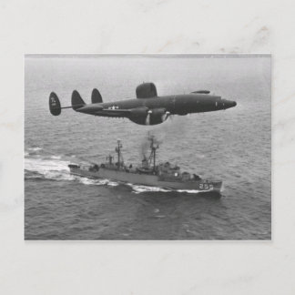 Cartão Postal Constelação super de Lockheed WV-2