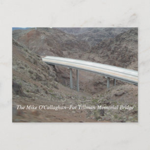 Cartão Postal Construção da ponte de desvio da barragem de hambo