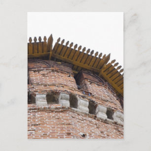 CARTÃO POSTAL CONSTRUÇÃO DE VELHICE FORTRESS, CIDADE RÚSSIA K