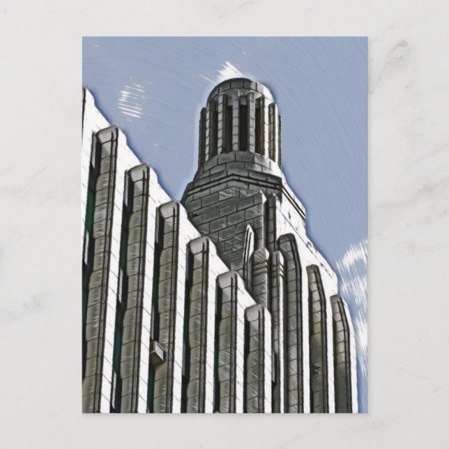 Cartão Postal Construção do século, Melbourne (Frente)