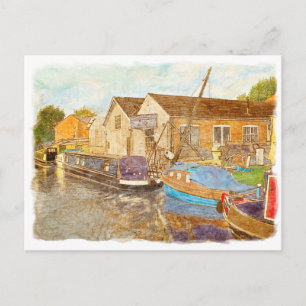 Cartão Postal Construtores de barcos