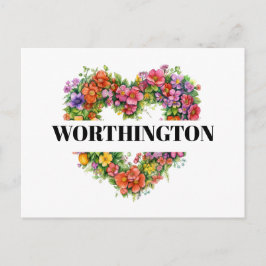 Cartão Postal Consulte Traseira - Cartão-postal Floral