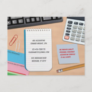 Cartão Postal Contabilístico