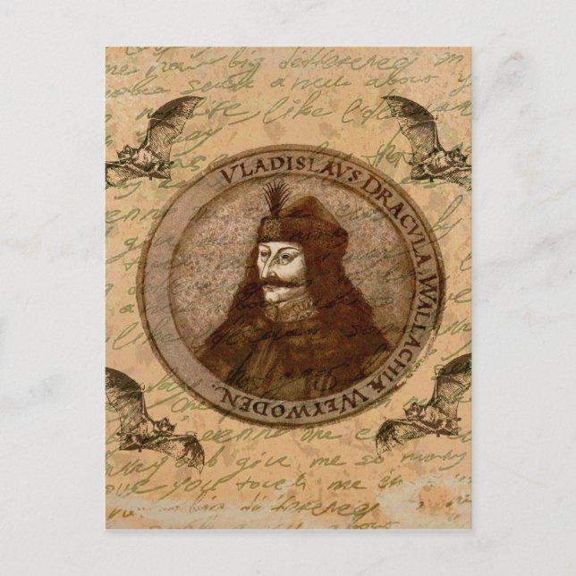 Cartão Postal Contagem Vlad Dracula (Frente)