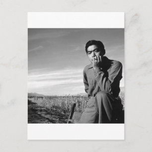 Cartão Postal Contemplação em Manzanar, 1943
