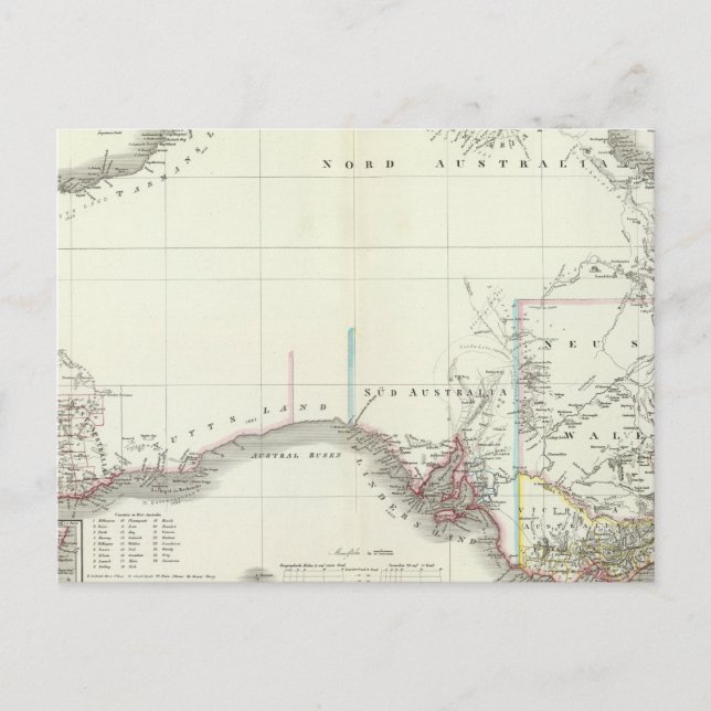 Cartão Postal Continente Austral (Frente)