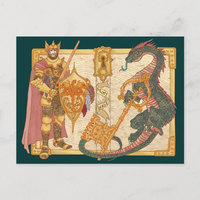 Cartão Postal Conto de Fafner (Frente)