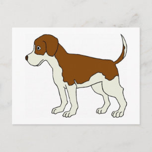 Cartão Postal Contorno de Cães