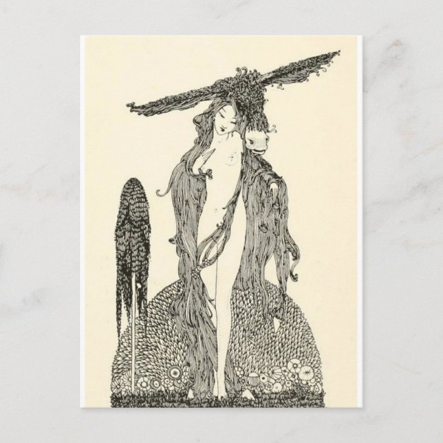 Cartão Postal Contos de Fadas de Clarke (Frente)