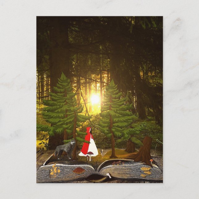 Cartão Postal Contos de fadas - personalize-me! (Frente)