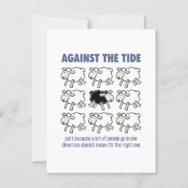 Cartão Postal Contra o Lado