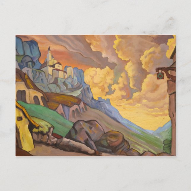 Cartão Postal Convento, Fuente Ovehuna, drama de Lope de Vega (Frente)