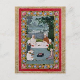 Cartão Postal Conversação mística entre xeiques suficos