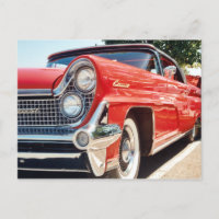 Cartão postal Conversível Continental Lincoln 1959